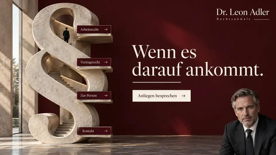 Design-Idee Rechtsanwalt