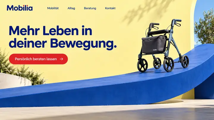 Design-Idee Sanitätshaus