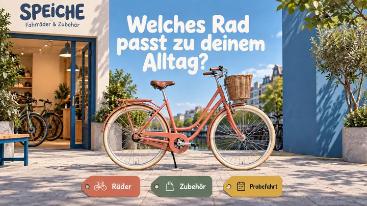 Design-Idee Fahrradladen