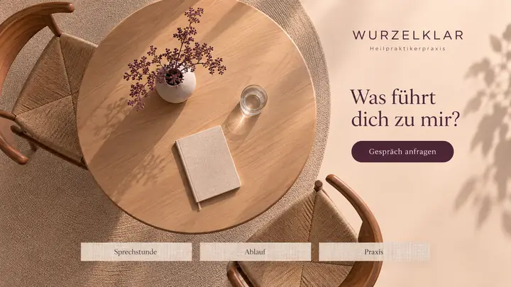 Design-Idee Heilpraktiker