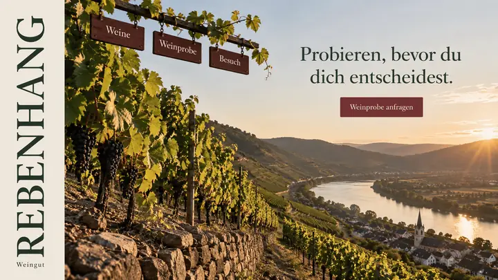 Design-Idee Weingut