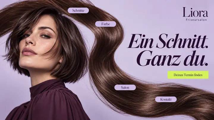 Design-Idee Friseursalon