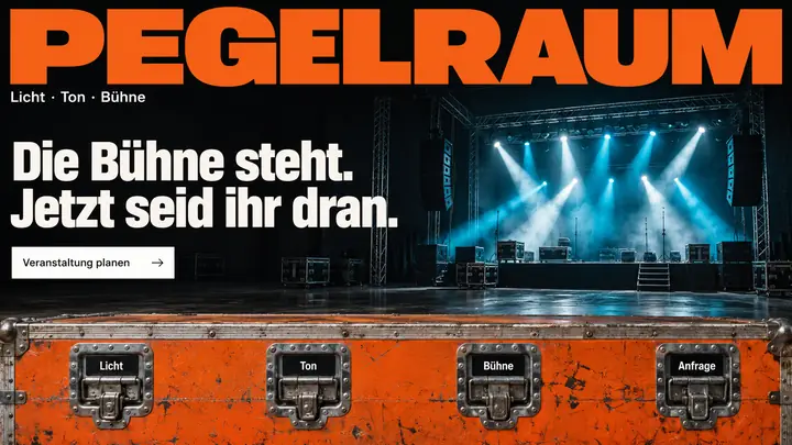 Design-Idee Eventtechnik