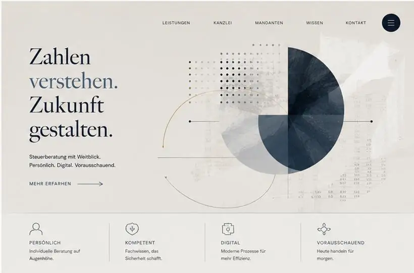 Design-Idee Steuerberatung
