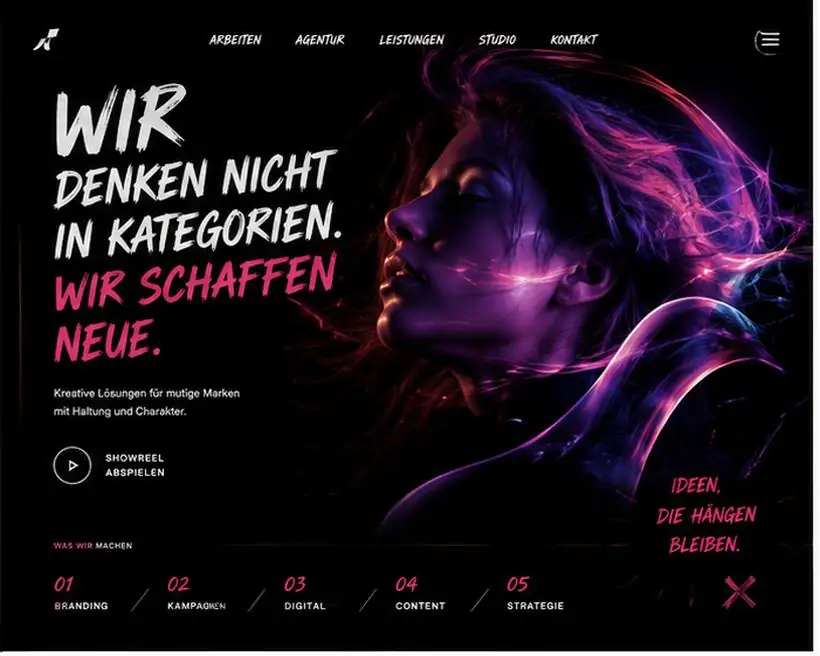 Design-Idee Kreativagentur