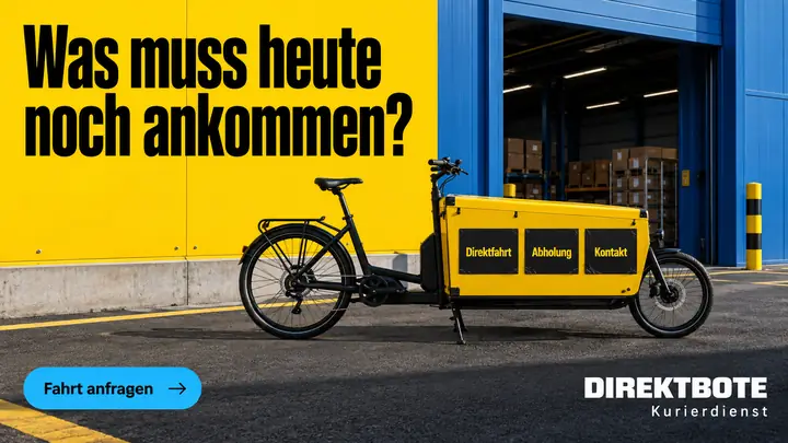 Design-Idee Kurierdienst