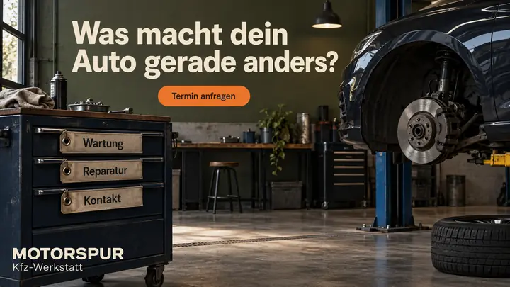 Design-Idee Kfz-Werkstatt