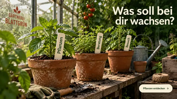 Design-Idee Gärtnerei