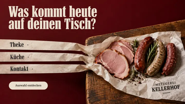Design-Idee Metzgerei