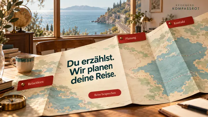 Design-Idee Reisebüro