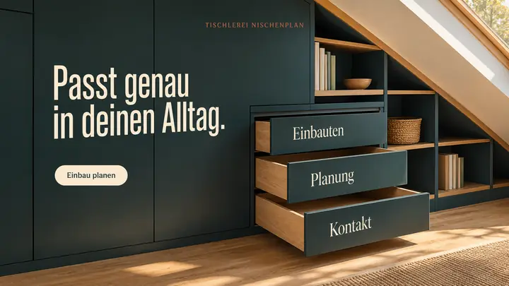 Design-Idee Tischlerei