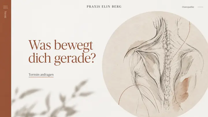 Design-Idee Osteopathie