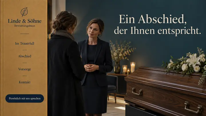Design-Idee Bestattung