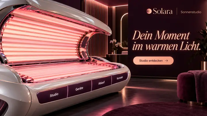 Design-Idee Sonnenstudio