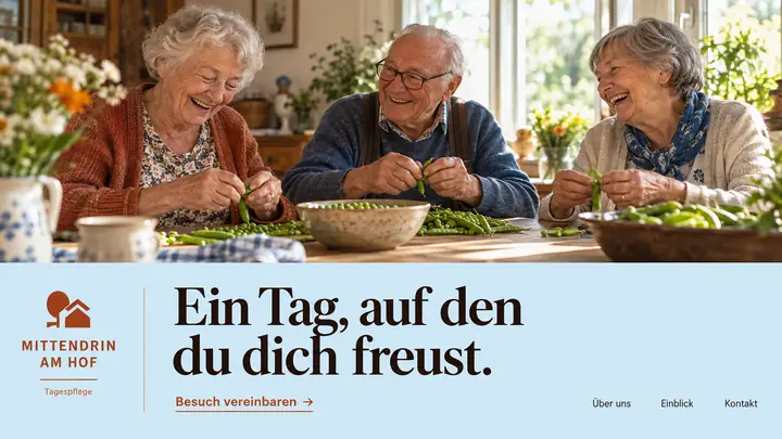 Design-Idee Tagespflege