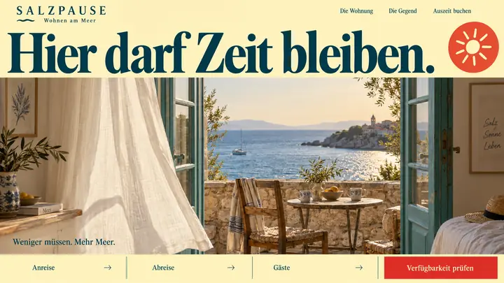 Design-Idee Ferienwohnung