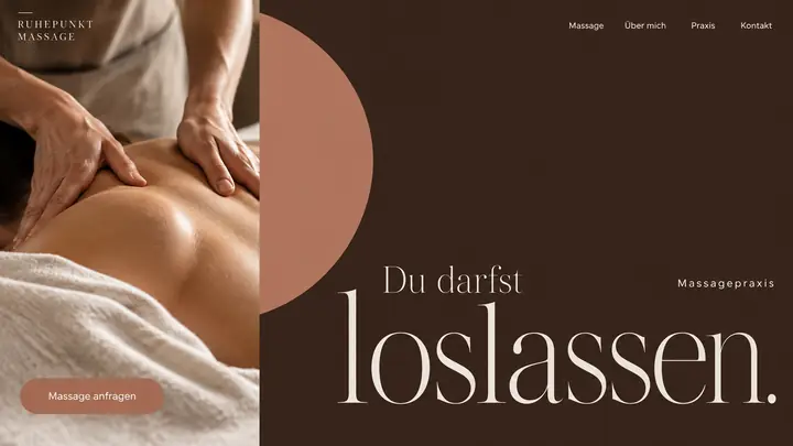 Design-Idee Massagepraxis