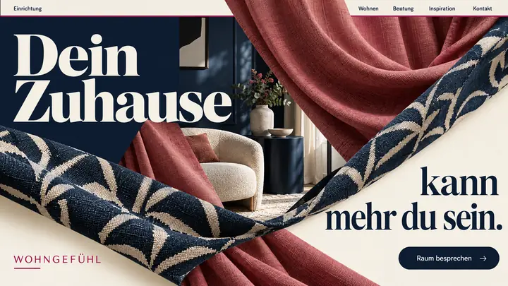 Design-Idee Raumausstatter