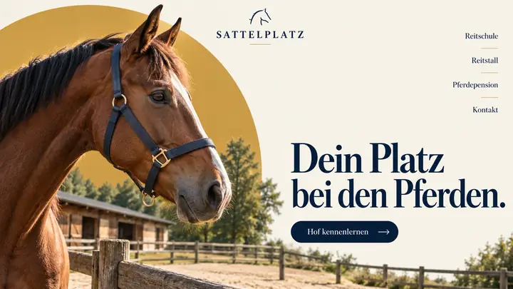 Design-Idee Reiterhof