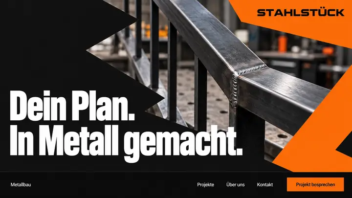Design-Idee Metallbau