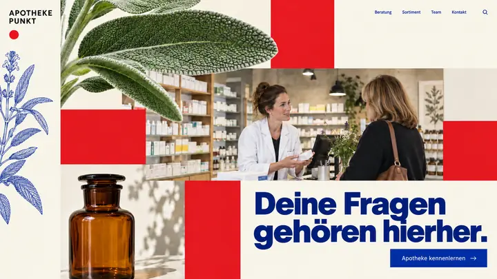 Design-Idee Apotheke