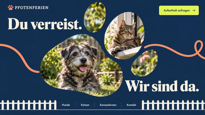 Design-Idee Tierpension