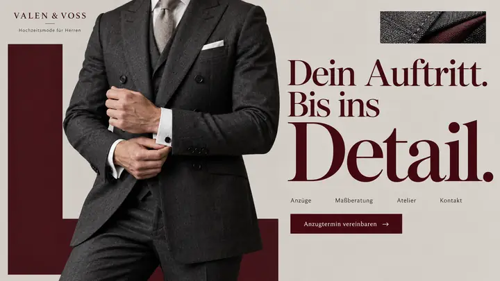 Design-Idee Herrenausstatter