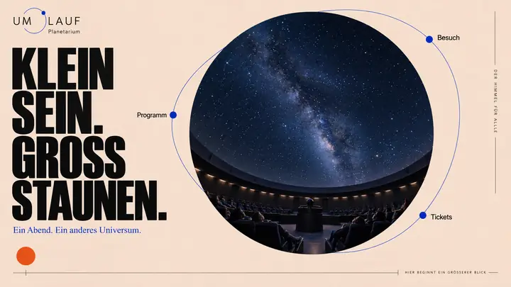 Design-Idee Planetarium