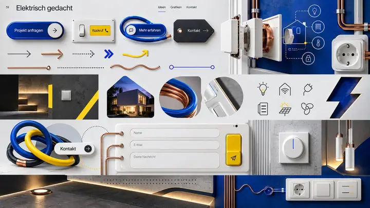 Design-Idee Elektrisch gedacht