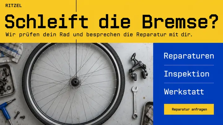 Design-Idee Fahrradwerkstatt