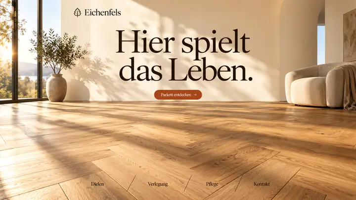 Design-Idee Parkett und Boden